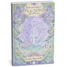 Decorative book cover with 'Remember The Witch Within' text and artistic design on a white background